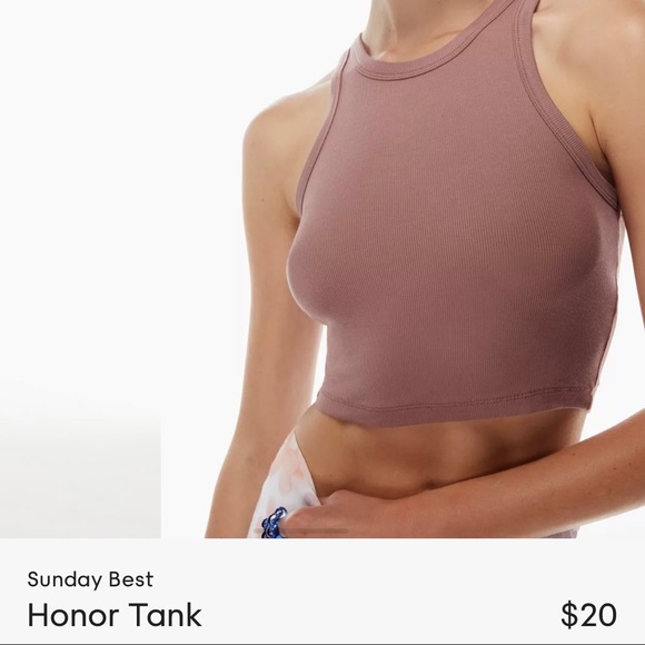 ARITZIA SUNDAY BEST Honor Tank - Picture 3 of 3